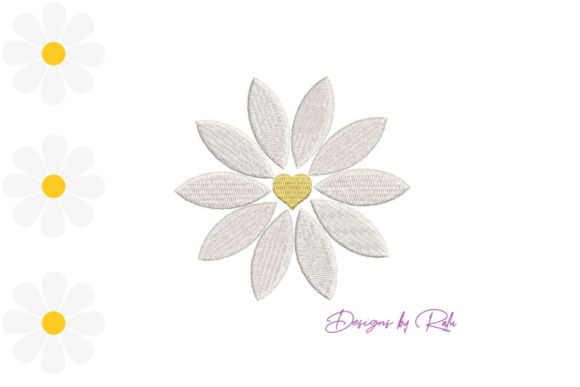 Heart Daisy Flower: A Sweet Embroidery Review