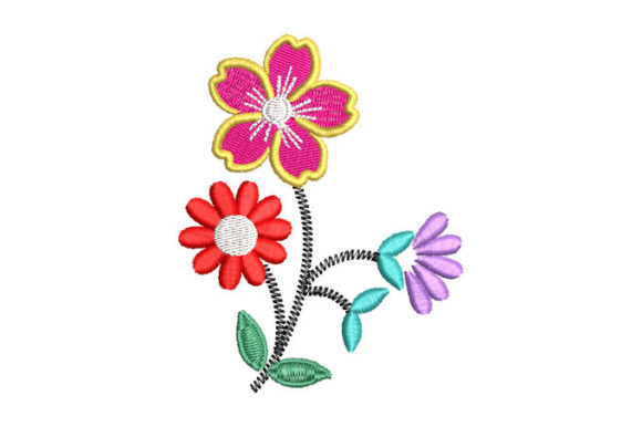 Review: Colorful Flowers with Green Branches