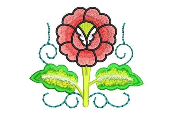 Review: Gradient Flower with Leaves for Merch
