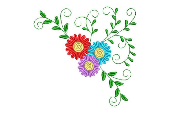Three Color Flowers with Leaves: A Designer’s Review